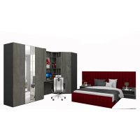 A Dormitor DIVINO 180 x 200 x 240 cm  ST Kronos 02 / K352